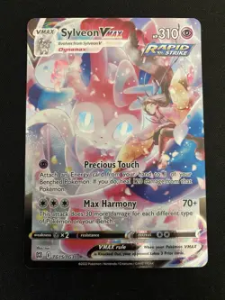Sylveon VMAX TG15/TG30 Pokemon Brilliant Stars Trainer Gallery Ultra Rare NM - Image 1