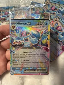 Pokemon Glaceon ex - Prismatic Evolutions Stamp Promo 026/131 Sealed - Image 1