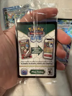 Pokemon TCG: Prismatic Evolutions Vaporeon ex 023/131 Stamped Promo Sealed - Image 2