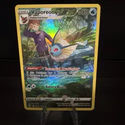 Pokemon Brilliant Stars Trainer Gallery English Vaporeon TG02/TG30 Holo Rare - Image 1