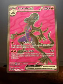 Salazzle ex 101/088 Me03: Perfect Order Holo Pokemon - Image 1