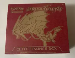 POKEMON TCG XY BREAKPOINT SEALED ELITE TRAINER BOX. (Read Description) - Image 1