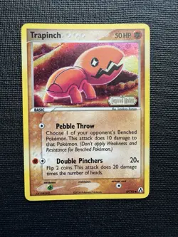 Pokemon Trapinch 67/92 Legend Maker STAMPED Reverse Holo 2006 Near Mint - Image 1