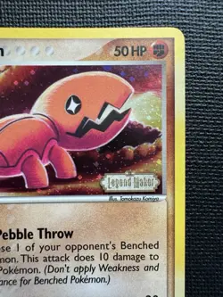 Pokemon Trapinch 67/92 Legend Maker STAMPED Reverse Holo 2006 Near Mint - Image 5