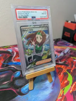Daisy's Help 2023 Pokemon Mew EN UR #195 NM-MINT PSA 8 - Image 1