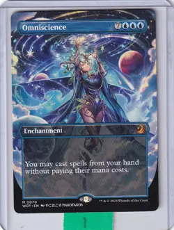 Omniscience (#070)(Borderless) * Enchanting Tales - Variants MTG - Image 1