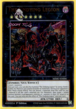 Yugioh! The Undying Legion MZMU-EN006 (UR) 1st Ed “Call of the Haunted Support” - Image 1