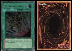 Emergency Teleport (UTR) TDGS-EN053 Ultimate Rare 1st Edition EURO Yu-Gi-Oh - Image 3