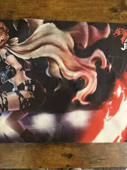 YuGiOh! Playmat - Kozmo Farmgirl Kozmoll Wickedwitch - Custom Game Mat - Image 3
