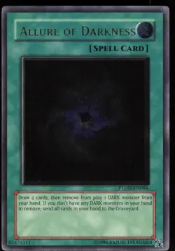 Allure of Darkness (UTR) PTDN-EN084 PTDN Ultimate Rare FOIL SHIFT ERROR Yu-Gi-Oh - Image 1