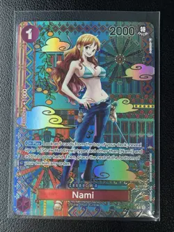 Nami (SP) OP01-016 (OP05) Awakening of the New Era One Piece TCG NM ENG - Image 3