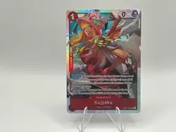 2025 One Piece Kujyaku OP11-004 SR A Fist of Divine Speed Super Rare NM - Image 1