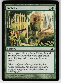 MTG Ravnica: City of Guilds #163 Farseek Lightly played tcg - Image 1