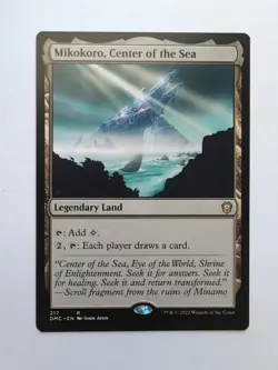 MTG Mikokoro Center Of The Sea (DMC) Commander Dominaria United Regular Rare 217 - Image 1