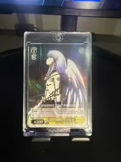 Signed Weiss Schwarz AngelBeats! vol1 Extra AB/WE10-03 R SP Kanade - Image 1