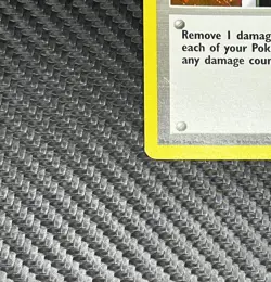 Pokemon Brock 15/132 Gym Heroes Holo WOTC Vintage Trainer Card NM/LP - Image 5