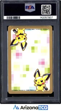 Pokemon 2000 Houndoom 229 5 Of Clubs Pokemon Gold Playing Card Japanese PSA 10 - Image 2