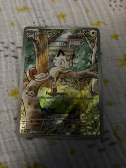 Meowth 106/094 Phantasmal Flames English Pokemon Card TCG - Image 1