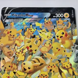 Oversized Pikachu V-UNION Jumbo Pokemon TCG Promo Card - Image 3