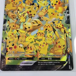 Oversized Pikachu V-UNION Jumbo Pokemon TCG Promo Card - Image 4