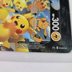 Oversized Pikachu V-UNION Jumbo Pokemon TCG Promo Card - Image 5