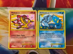 Vintage Pokemon Card Lot Holo Fire Secret Rare Moltres Articuno - Image 1