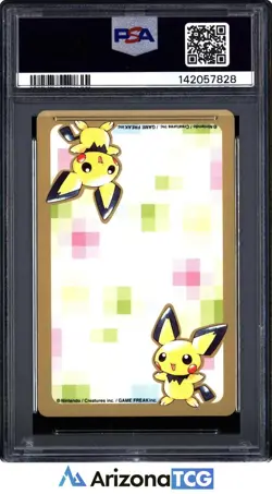 Pokemon 2000 Raikou 243 King Of Diamonds Gold Playing Card Japanese PSA 9 - Image 2