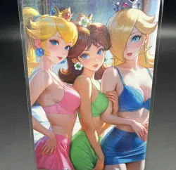 Rosalina, Peach & Daisy Anime Waifu Card Doujin ACG Goddess Holo - Image 2
