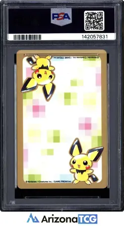 Pokemon 2000 Kingdra 230 3 Of Hearts Pokemon Gold Playing Card Japanese PSA 10 - Image 2