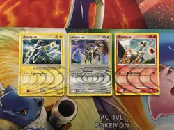 Vintage Pokemon Card Lot Holo Fire Arceus - Image 1