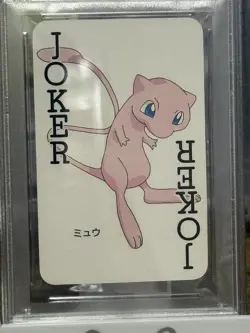 1998 Pokemon Televi-kun Mew Playing Card Joker PSA 5 2025 Cert POP 1 U.S. Seller - Image 2