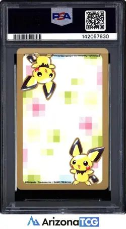 Pokemon 2000 Qwilfish 211 2 Of Hearts Pokemon Gold Playing Cards Japanese PSA 10 - Image 2