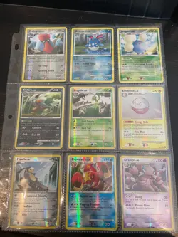 Pokemon Card Lot 9 Vintage Rare Reverse Holos 🔥LP - HP 2007-2009 DP era - Image 1