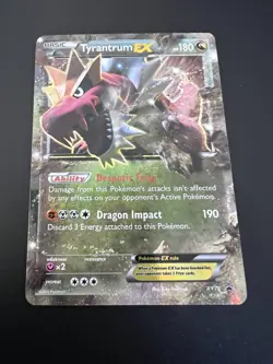 Tyrantrum EX XY70 Promos 2014 Pokemon Card Rare LP - Image 1