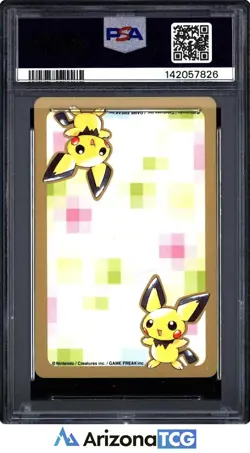 Pokemon 2000 Spinarak 167 Jack Of Diamonds Gold Playing Card Japanese PSA 10 - Image 2