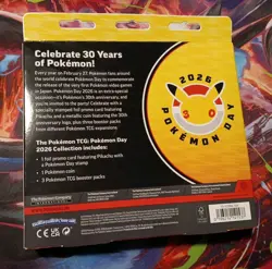 Pokemon Day 2026 Collection Box New & Factory Sealed with Pikachu Promo Card - Image 3