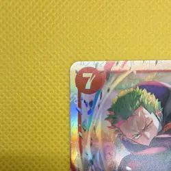 Bandai One Piece CCG Roronoa Zoro EB04-007 Super Rare Foil Full Art Card - Image 2