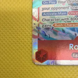 Bandai One Piece CCG Roronoa Zoro EB04-007 Super Rare Foil Full Art Card - Image 5