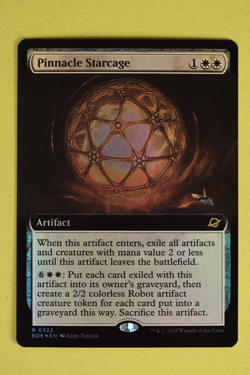 Pinnacle Starcage 0322 MTG Edge of Eternities Borderless Foil Rare NM NP - Image 1