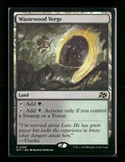Wastewood Verge #268 - Aetherdrift - Normal - Rare - Image 1