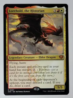 MTG Secrets of Strixhaven Lorehold, the Historian MYTHIC NM/Unplayed - Image 1