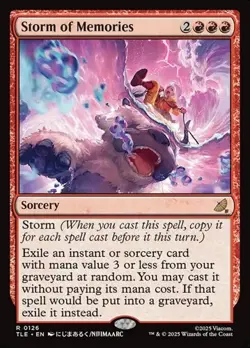 1x Storm of Memories NM Eng MTG - Avatar The Last Airbender - Image 1