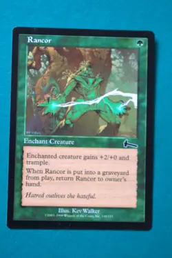 Rancor(4) - MTG - Urza’s Legacy - Never Played - Magic The Gathering - Image 1