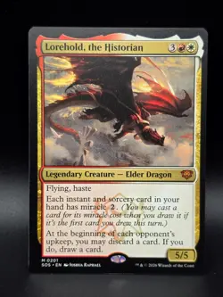Lorehold, the Historian Secrets of Strixhaven Regular Mythic Elder Dragon - Image 1