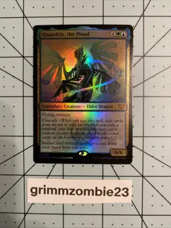 Quandrix, the Proof Secrets of Strixhaven Foil M 0218 - Image 1