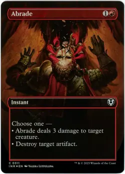 Abrade (Borderless) Foil - Innistrad Remastered - MTG - NM/M - Image 1