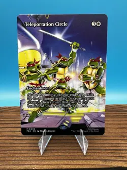 Teleportation Circle (PZA 0002) (Borderless) Teenage Mutant Ninja Turtles, MTG - Image 1