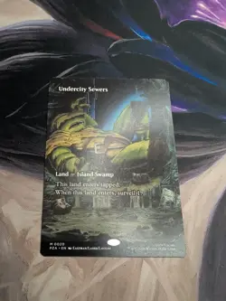 Undercity Sewers (Borderless) NM - Teenage Mutant Ninja Turtles MTG TMNT PZA #20 - Image 1