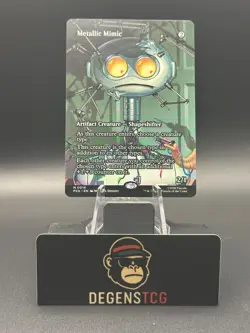 Metallic Mimic (Borderless) - 0016 - PZA - Teenage Mutant Ninja Turtles NM MTG - Image 1