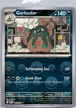 Garbodor (Poke Ball) 060/086 SV: White Flare - Pokemon Card - NM - Image 1